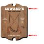 Hunting Lodge Personalized Man Cave Sign