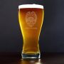 Police Badge Personalized Pilsner Glass