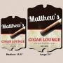 Tasteful Cigar Personalized Wall Sign