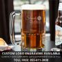 Dad Life Personalized Colossal Beer Mug Gift for New Dad