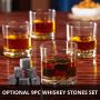 Set of 2 Buckman Whiskey Glasses and Custom Fitzgerald Flask