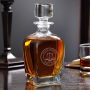 Scales of Justice Custom Whiskey Glass and Decanter Set with Gift Box for Lawyers