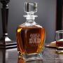 Call Me Dad Gift - Draper Personalized Crystal Decanter