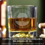 Marquee Personalized Fairbanks Whiskey Glass