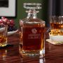 Wax Seal Personalized Whiskey Decanter