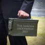 50 Caliber Ammo Box Can with Custom Engraving