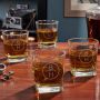 Emerson Custom Rutherford Whiskey Glasses, Set of 4