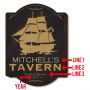 Shipyard Tavern Wooden Custom Sign
