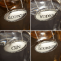 Decanter Tags Set of 4