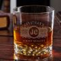 Marquee Engraved Whiskey Chilling Stones and Rocks Glass Set 
