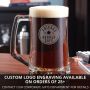 Classic Groomsman Custom Beer Mugs -  5 Groomsmen Gifts