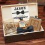 Oakhill Personalized Groomsmen and Best Man Gift Box Set