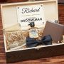 Classic Monogram Custom Groomsmen Gift Box Set