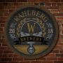 Wooden Keg Personalized Brewery Sign for Beer Lovers
