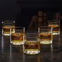 Classic Groomsman Whiskey Glasses Personalized Buckman – Set of 5