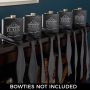 Rockefeller Blackout Groomsmen Flasks - Set of 5