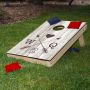 Whitby Crossed Arrows Personalized Bean Bag Toss for Weddings