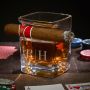 Quinton Custom Whiskey Cigar Glass Holder