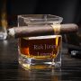 Personalized Whiskey Cigar Glass Holder