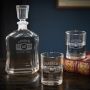 Marquee Custom Vodka Decanter Set with Rocks Glasses