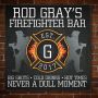  Daybreak Personalized Sign - Gift for Firefighters