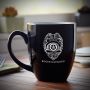 Police Badge Personalized Coffee Mug – Gift for Police Officers