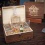 Rockefeller Personalized Argos Decanter Whiskey Gift Set with Eastham Glasses