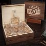 Marquee Argos Decanter Personalized Whiskey Gift Set with Eastham Glasses