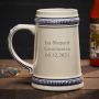 Personalized Ceramic Beer Stein