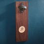 Military Crest Wall-Mounted Bottle Opener Gift for Military - 4 Styles