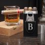 Personalized Cigar Holder & Whiskey Cigar Glass