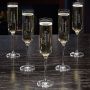 Lassarre Personalized Champagne Flutes – Set of 5