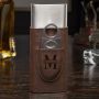 Oakmont Brown Leatherette Personalized Cigar Case