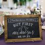 Wooden Custom Mimosa Bar Sign For Weddings