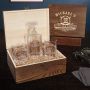 Carraway Personalized Decanter Set with Box and Cigar Glasses