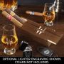 Oakmont Customized Glencairn Cigar Box Set