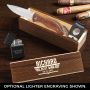 Maverick Personalized Cigar Box Set Gifts for Groomsmen
