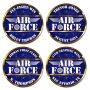 Fly Fight Win Air Force Personalized Military Sign