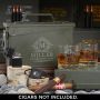 All the Vices Hamilton Custom 30 Cal Ammo Box Whiskey Gift Set