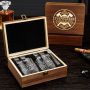 Firefighter Brotherhood Personalized Whiskey Box Set Gift for Firefighters