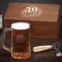 The Big 3-Oh Customized Beer Mug Set 30th Birthday Gift Ideas