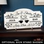The Perfect Blend Personalized Coffee Bar Sign for Weddings