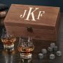 Classic Monogram Personalized Official Kentucky Bourbon Whiskey Gift Set