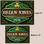 O'Malley Personalized Irish Pub Sign