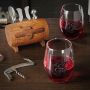 When Love Comes Together Engraved Wine Gift Set