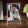 Let’s Get Married Personalized Acrylic Block Engagement Gift 6x8