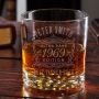 Ultra Rare Edition Engraved Buckman Whiskey Glass