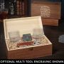 Ultra Rare Edition Multi Tool Whiskey Box Set Engraved Gift Ideas for Him