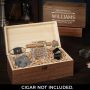Stanford Engraved Whiskey and Cigar Gifts for Him