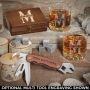 Oakmont Engraved Whiskey Gift Set With Multi Tool